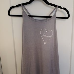 Cute Empowering Racerback Tank